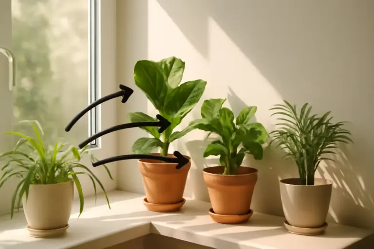 Luce naturale per le piante d’appartamento: come orientare i vasi per massimizzare la fotosintesi