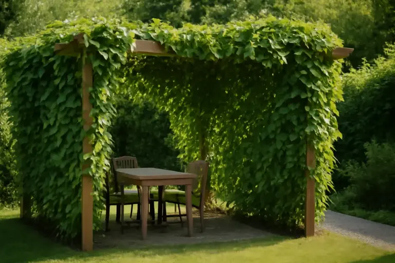 Pergolato verde: le varietà rampicanti che offrono privacy senza invadere il giardino