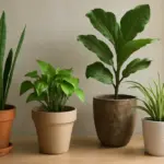 Vasi decorativi per piante da appartamento: il materiale che aiuta davvero la crescita