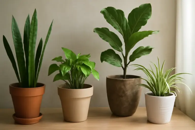 Vasi decorativi per piante da appartamento: il materiale che aiuta davvero la crescita