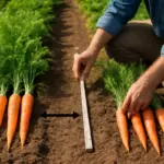 Qual è la distanza corretta tra i filari di carote? Scopri il segreto per radici dritte e saporite