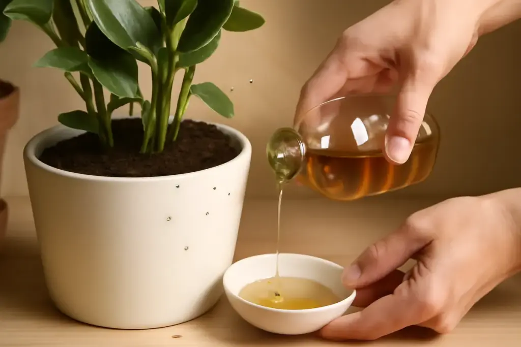 Come si eliminano i moscerini dal terriccio delle piante d’appartamento? Una soluzione naturale che funziona davvero
