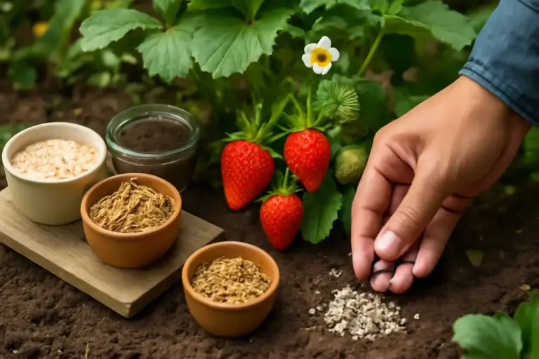 Come favorire la fioritura delle fragole? Tre concimi naturali che ne aumentano produzione e sapore
