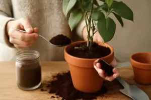 Come usare i fondi di caffè nel terriccio? il trucco eco che nutre e protegge le radici