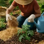 Come gestire la pacciamatura nell’orto estivo? La combinazione di materiali che abbassa la temperatura del suolo