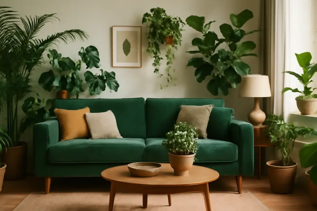 Verde in soggiorno: strategie di abbinamento tra piante e arredo per un effetto wow