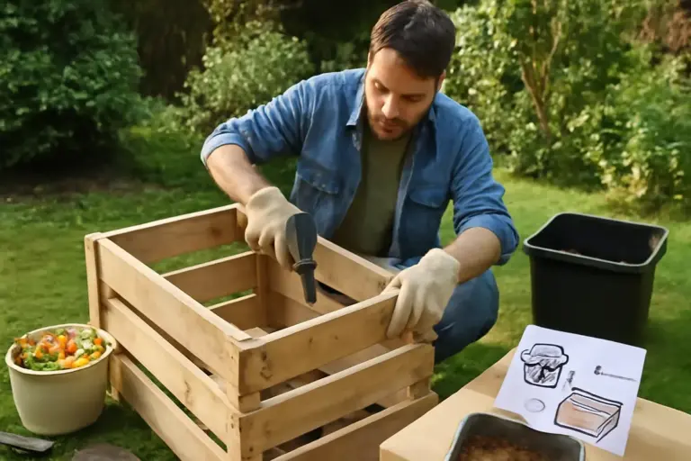 Come si costruisce una compostiera fai-da-te? Il metodo semplice che trasforma gli scarti in oro per il giardino