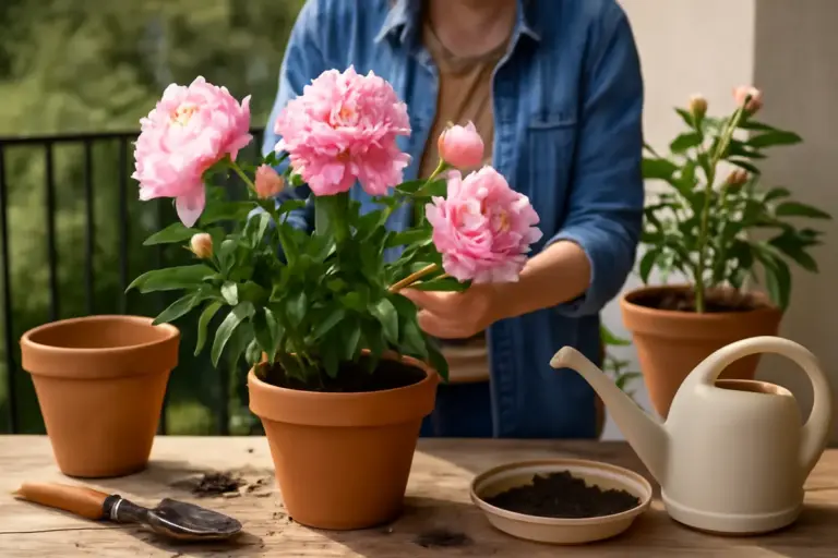 Coltivare le peonie in vaso senza errori: tecniche che facilitano la fioritura abbondante