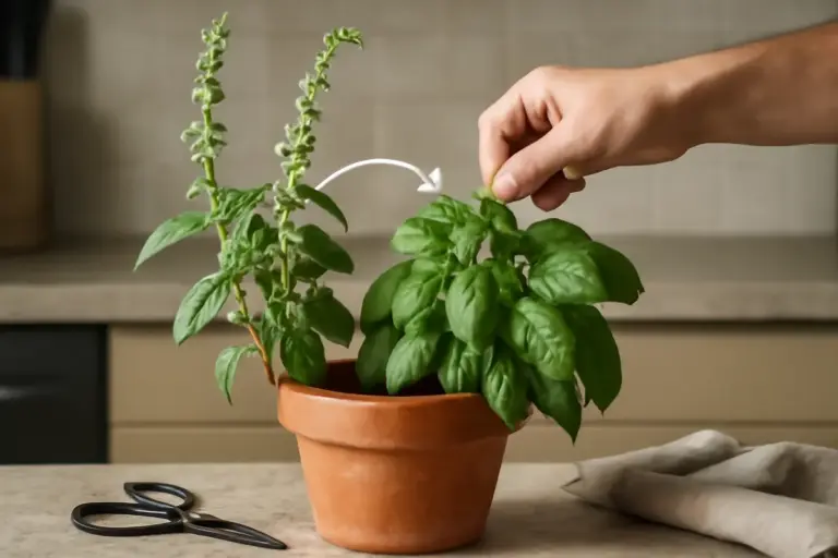 Perché il basilico si allunga e fiorisce troppo presto? Un modo efficace per mantenerlo compatto